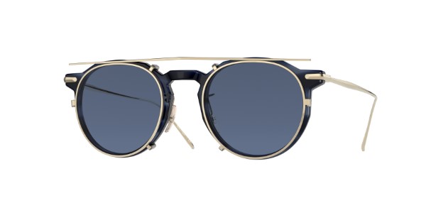 Oliver Peoples（オリバーピープルズ） Takumi Collection Gio Ponti（タクミ コレクション ジオ・ポンティ） G.PONTI-1 OV5460T G.P Blue Tortoise / Soft Gold+Blue