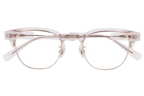 Zoff×LOVE BY e.m. eyewear collection （ゾフ×ラブ バイ イーエム アイウェアコレクション） ZF211007 カラー：ピンク（21A1）・その1