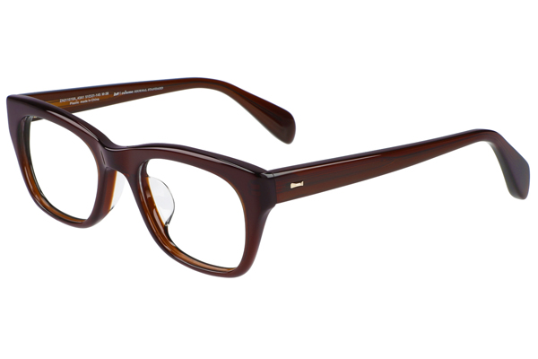 Zoff｜JOURNAL STANDARD relume Intelligents ZA211016 カラー：ブラウン（43A1）斜め