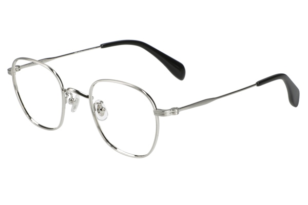 Zoff｜JOURNAL STANDARD relume Intelligents ZY212023 カラー：シルバー（15E1）斜め