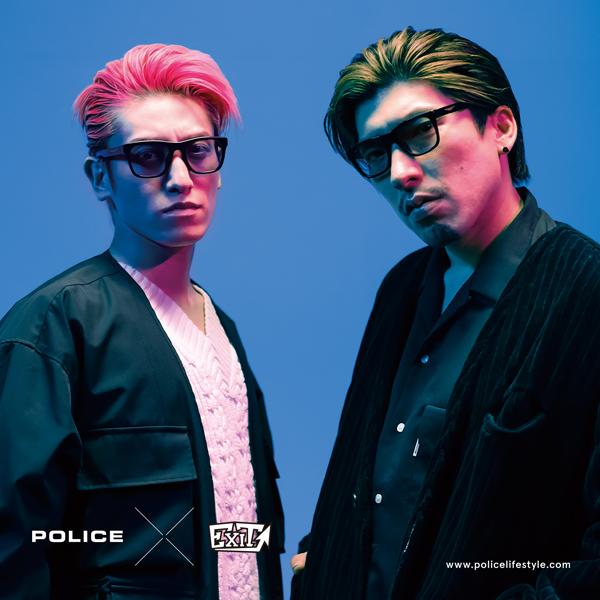 POLICE × EXIT 2ndカプセルコレクション イメージビジュアル（サングラス）