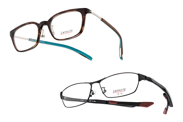 眼鏡市場のスポーツメガネ「i-ATHLETE（アイアスリート）」新作発売 耳掛け部分に新機能を搭載