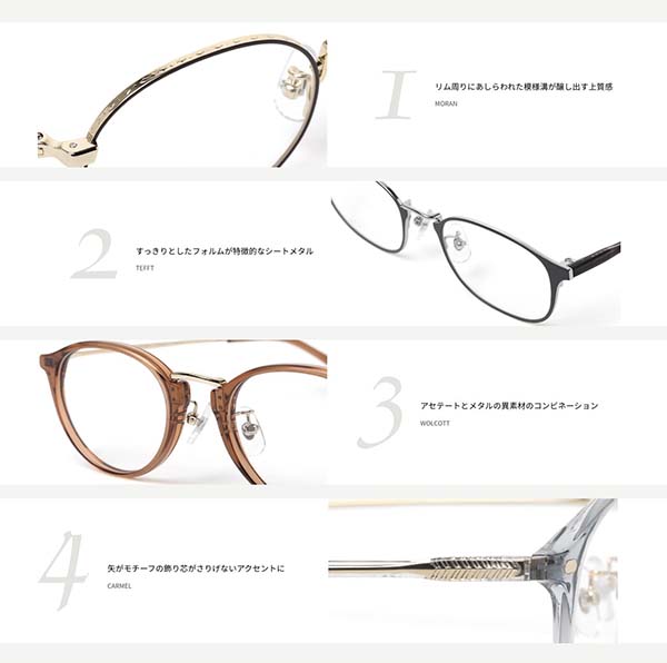 UNITED ARROWS EYEWEAR（ユナイテッドアローズ アイウェア）の特徴