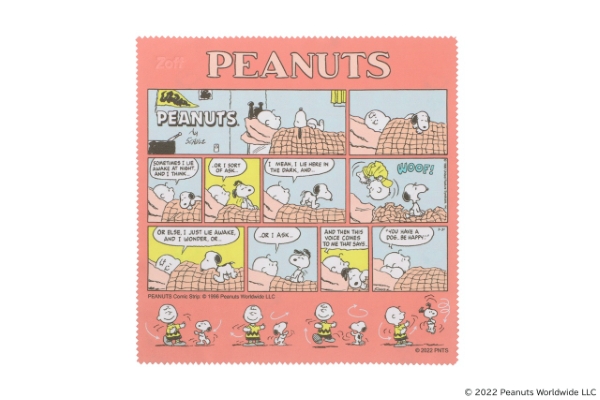 Zoff PEANUTS COLLECTION（ゾフ ピーナッツコレクション）クリーニングクロス Comic 本体