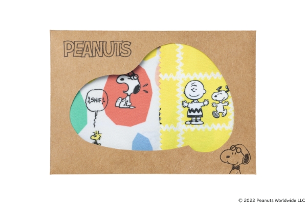 Zoff PEANUTS COLLECTION（ゾフ ピーナッツコレクション）クリーニングクロス Colors of PEANUTS パッケージ