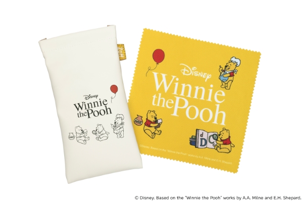 Disney Collection Created by Zoff “Winnie the Pooh”オリジナルケース・メガネ拭き
