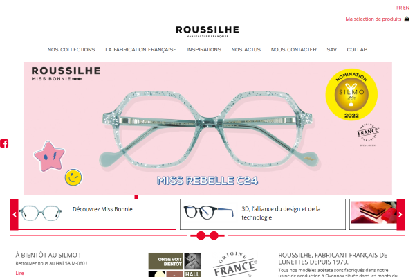 Roussilhe - Fabricant Français de lunettes