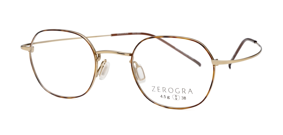 眼鏡市場 ZEROGRA NEO（ゼログラ ネオ）ZEG-S001 カラー：DMBR（デミブラウン）