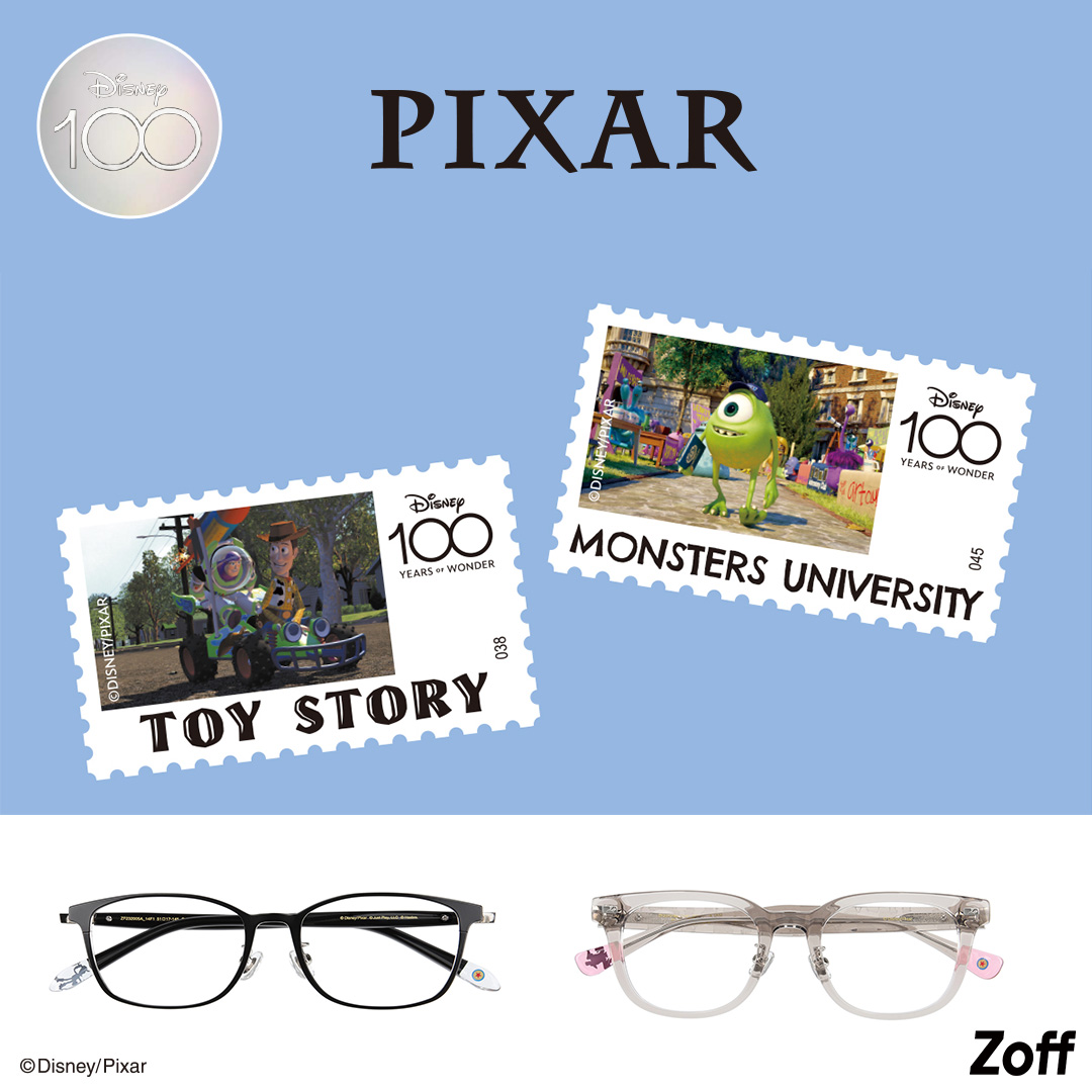 Disney Collection created by Zoff Disney 100“Pixar” （ディズニーコレクション クリエイテッド バイ ゾフ ディズニー 100“ピクサー”）