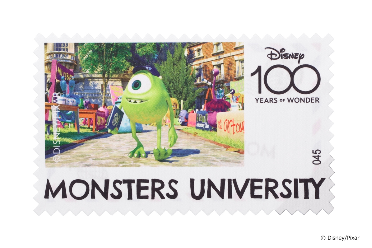 Disney Collection created by Zoff Disney 100“Pixar” （ディズニーコレクション クリエイテッド バイ ゾフ ディズニー 100“ピクサー”） 「モンスターズ・インク」メガネ拭き