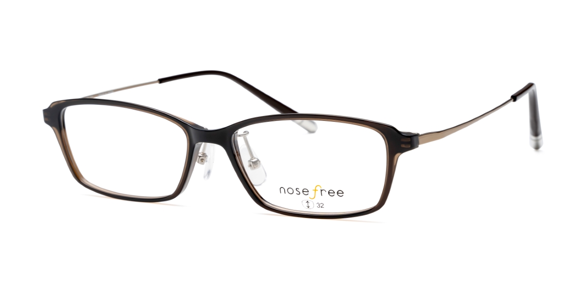 眼鏡市場 nosefree（ノーズフリー） NOF-210 ブラウン