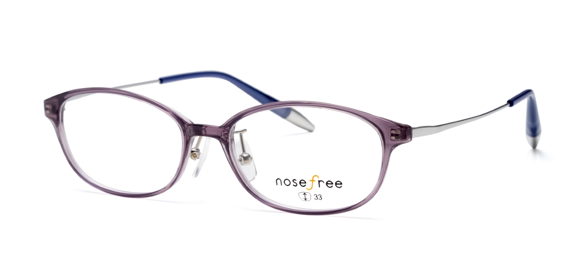 眼鏡市場 nosefree（ノーズフリー） NOF-211 パープル