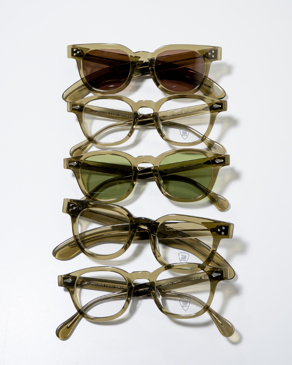 JULIUS TART OPTICAL / Continuer 「AR」&「FDR」 Col. OLIVE LIMITED