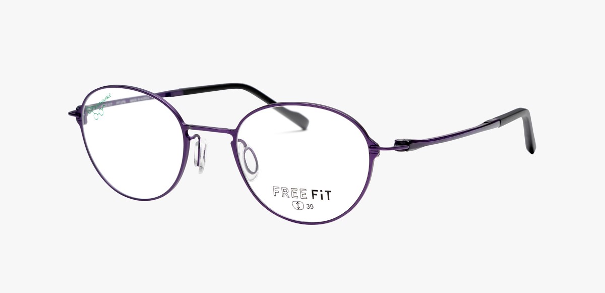 眼鏡市場 FREE FiT（フリーフィット） FFT-079 パープル
