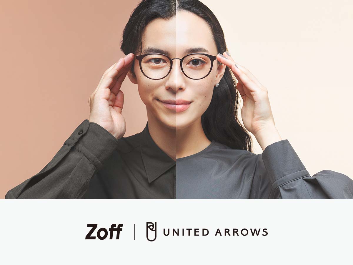 Zoff | UNITED ARROWS（ゾフ ユナイテッドアローズ）から2023年秋冬新作アイウェアコレクション登場