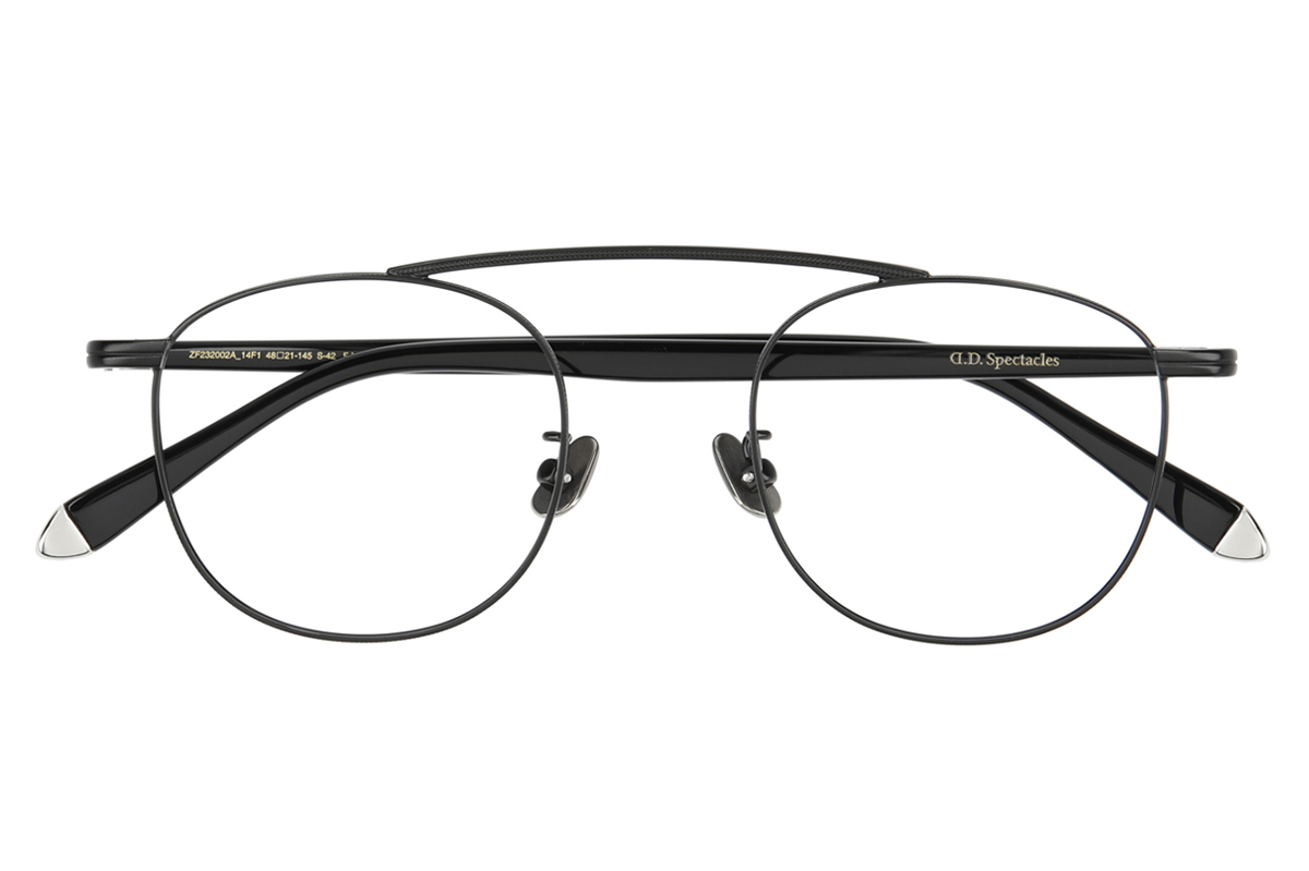 Zoff（ゾフ）D.D.spectacles （ダブルディースペクタクルズ）ZF232002 ブラック