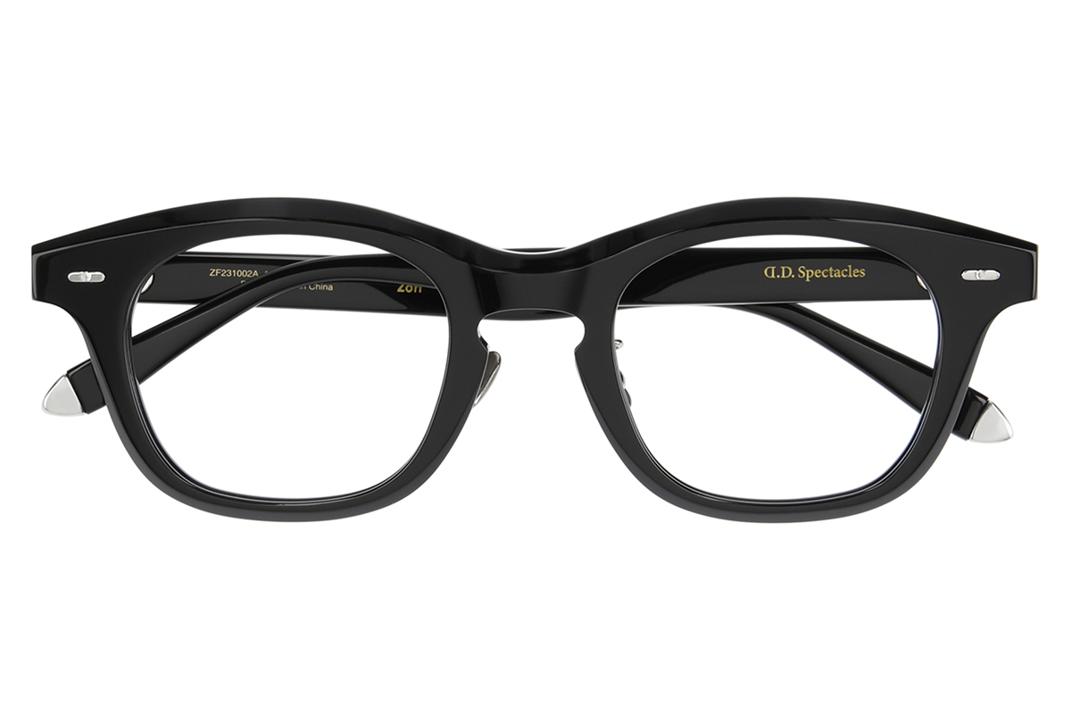 Zoff（ゾフ）D.D.spectacles （ダブルディースペクタクルズ）ZF231002 ブラック