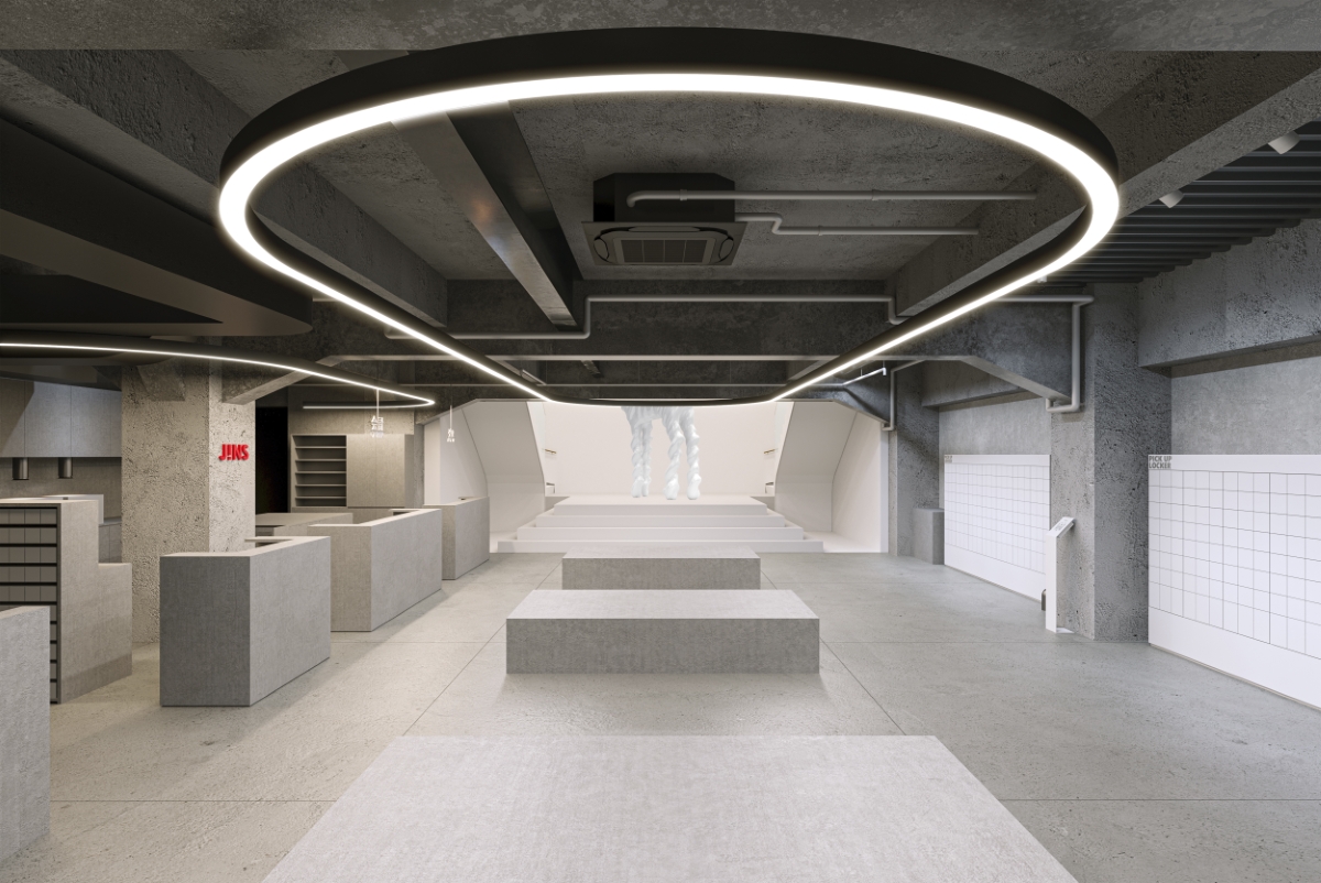 JINS銀座店 地下1階 JINS銀座店 地下1階