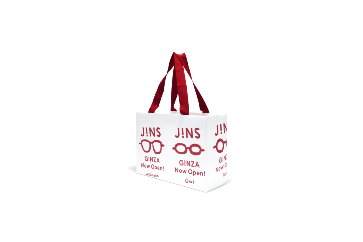 JINS(ジンズ) GINZA Limited Edition オリジナルショッパー JINS(ジンズ) GINZA Limited Edition オリジナルショッパー