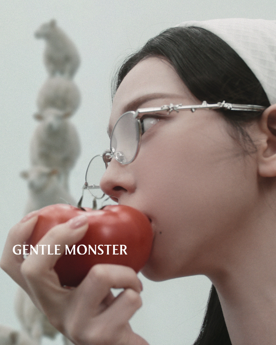 GENTLE MONSTER 2026 Veggie コレクション aespa Karina ビジュアル GENTLE MONSTER 2026 Veggie コレクション aespa Karina ビジュアル
