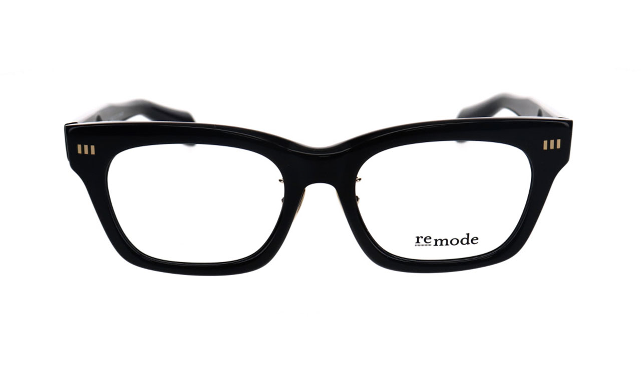 ビジョンメガネ remode(リモード) RM-010 カラー:BLACK/G ビジョンメガネ remode(リモード) RM-010 カラー:BLACK/G