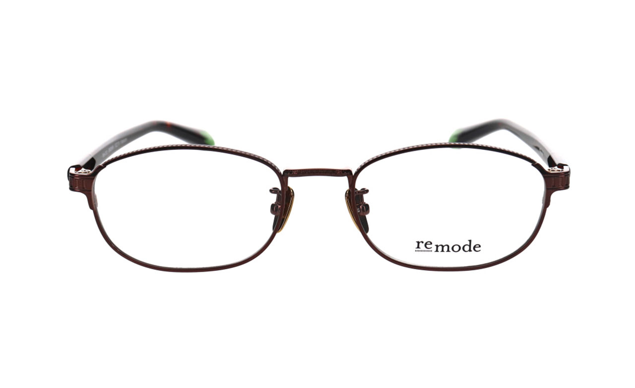 ビジョンメガネ remode(リモード) RM-012 カラー:BROWN ビジョンメガネ remode(リモード) RM-012 カラー:BROWN