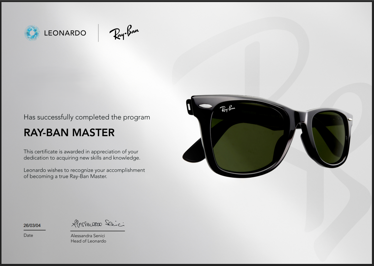 Ray-Banマスター Ray-Banマスター