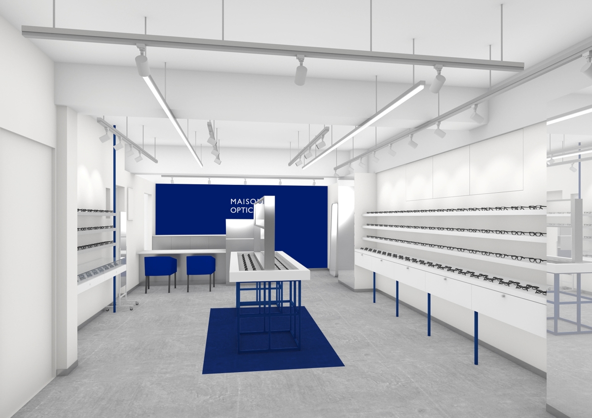 MAISON OPTICAL恵比寿 完成予想CG MAISON OPTICAL恵比寿 完成予想CG